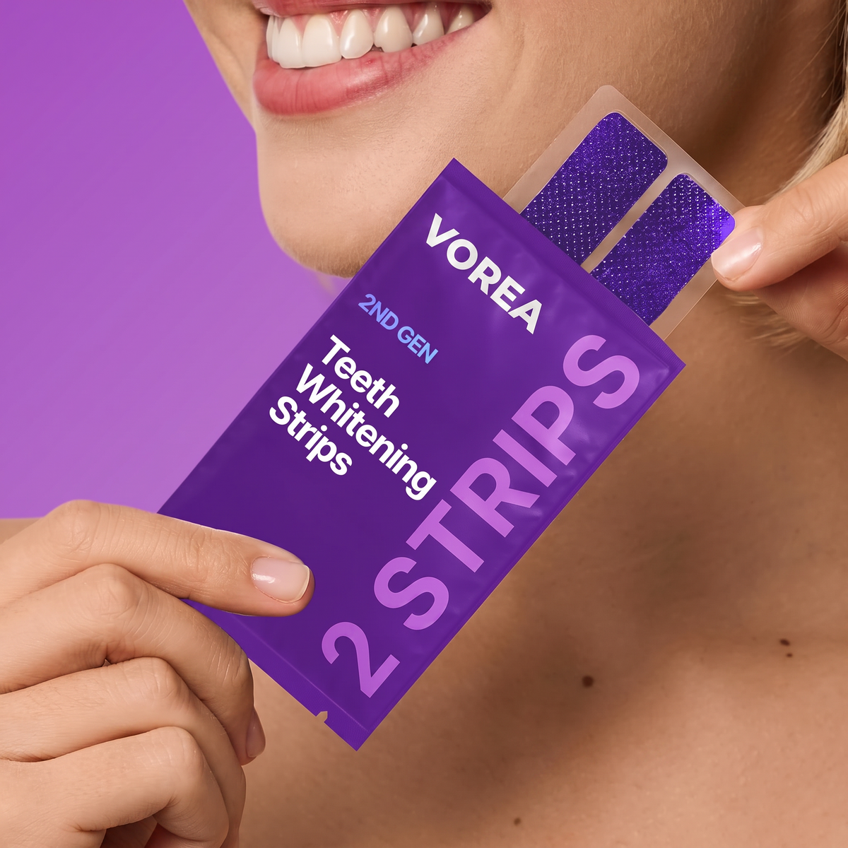 Vorea™ Purple Whitening Strips