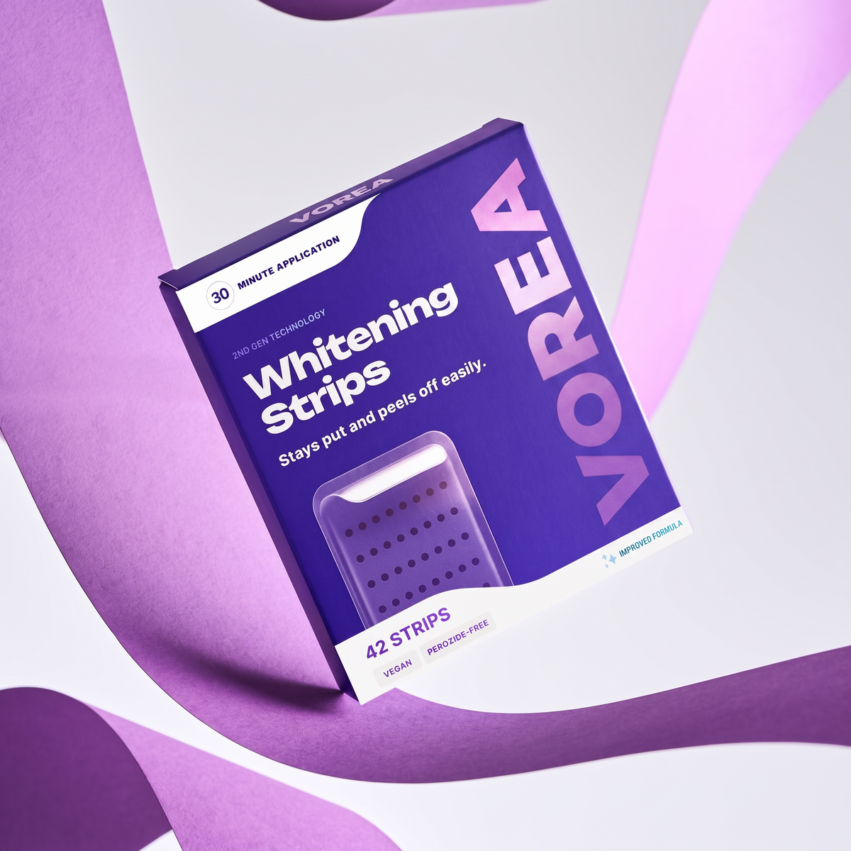 Vorea™ Purple Whitening Strips